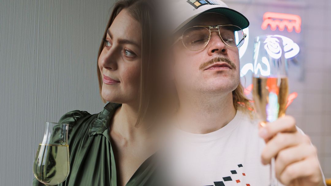 clothing,person,glasses,face,hat,cap,sleeve,mustache,finger,coat